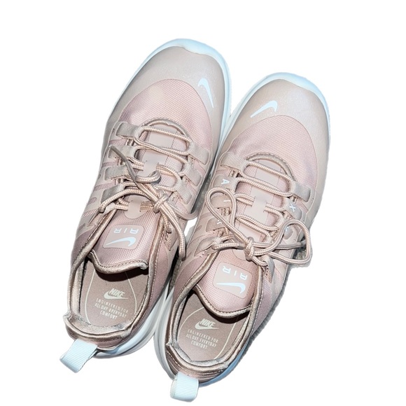 Nike Air Max Pink Rose/White Running Shoe (7) - Picture 6 of 9